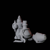 Potion Bottle F Miniature for Dungeons and Dragons, Pathfinder or other TTRPGs