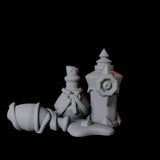 Potion Bottle F Miniature for Dungeons and Dragons, Pathfinder or other TTRPGs