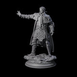 Powerful Blinded Fighter Miniature for Dungeons and Dragons, Pathfinder or other TTRPGs