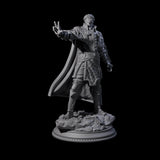 Powerful Blinded Fighter Miniature for Dungeons and Dragons, Pathfinder or other TTRPGs