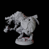 Powerful Frost Lizardfolk B Miniature for Dungeons and Dragons, Pathfinder or other TTRPGs