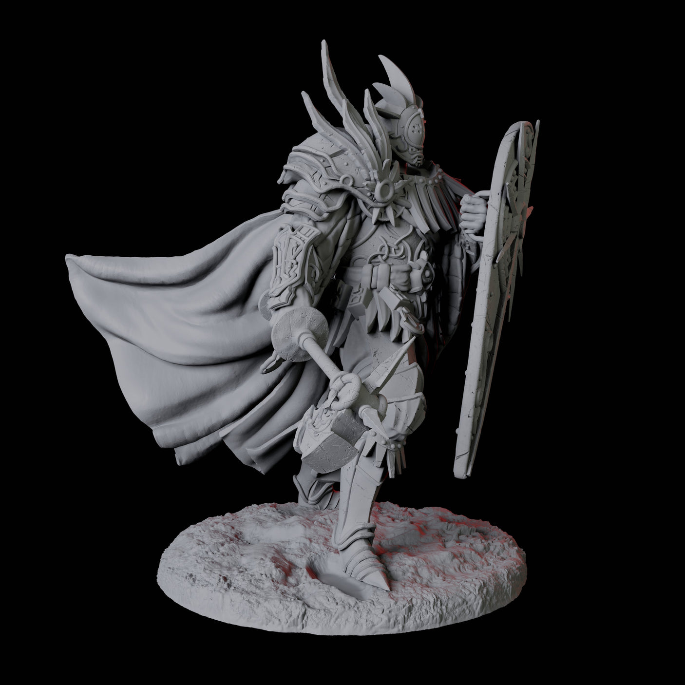 Powerful Legion Archon A Miniature for Dungeons and Dragons, Pathfinder or other TTRPGs