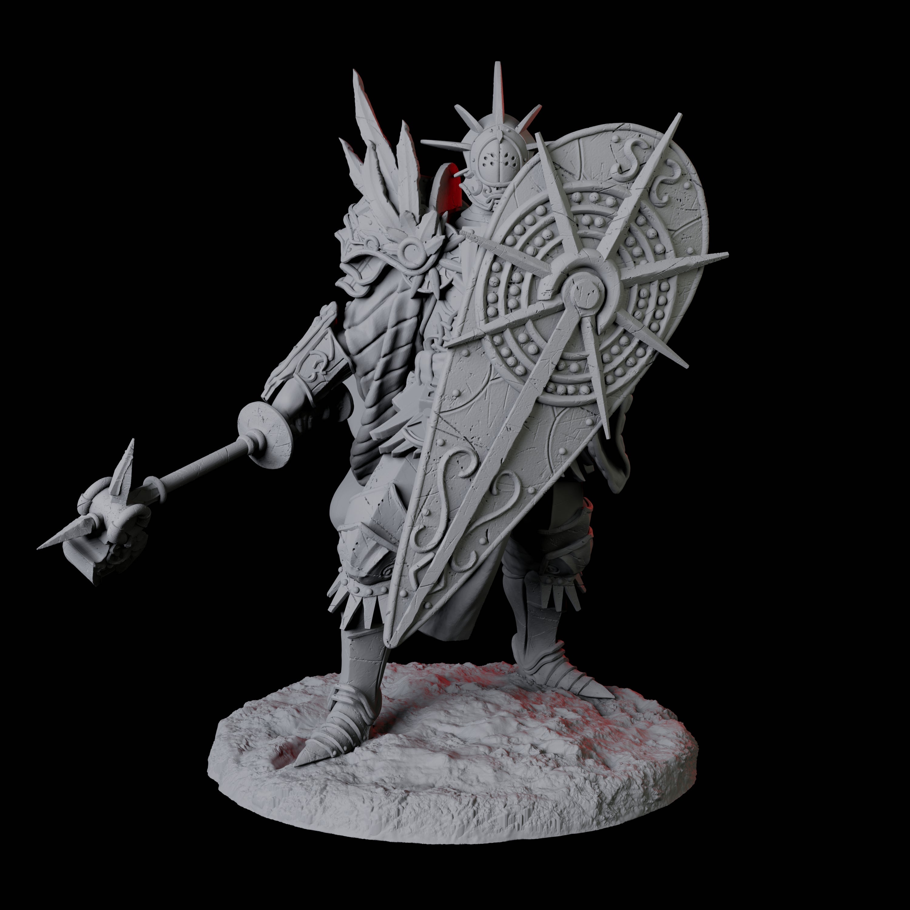 Powerful Legion Archon A Miniature for Dungeons and Dragons, Pathfinder or other TTRPGs