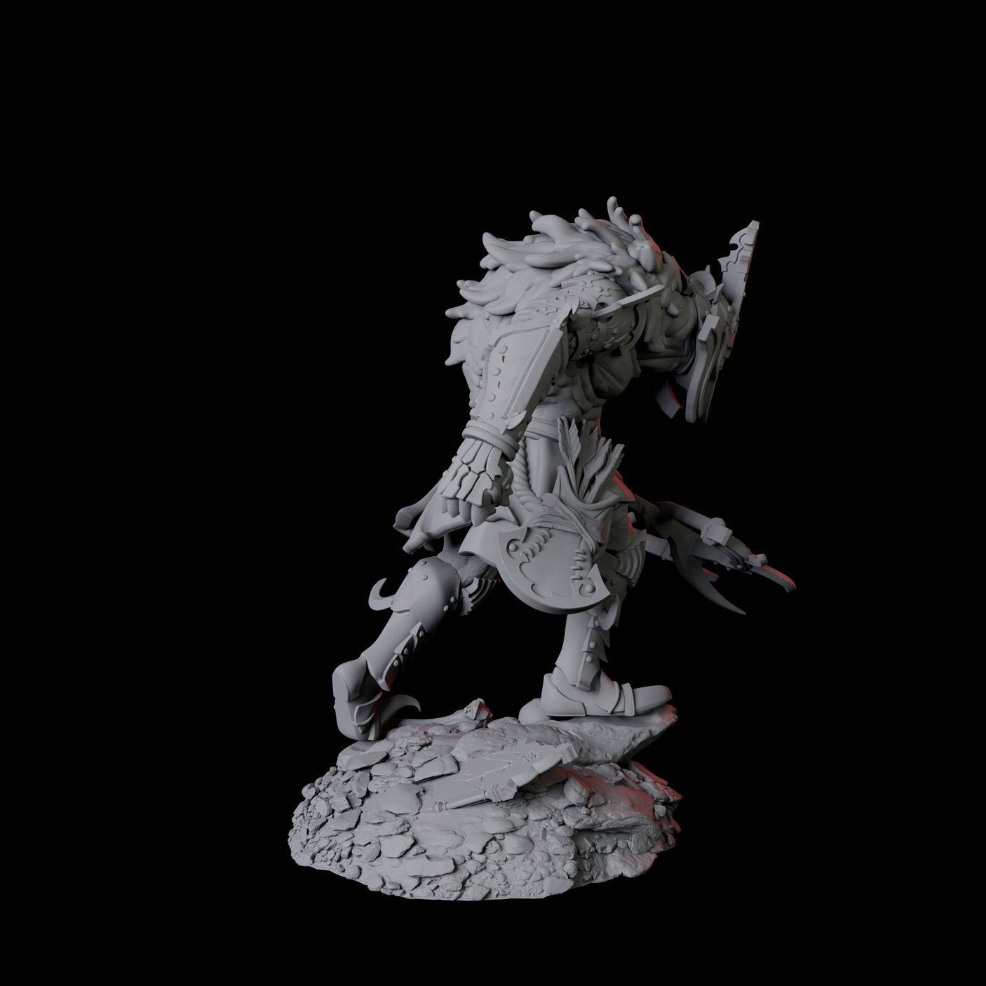 Powerful Nosferatu Overlord A Miniature for Dungeons and Dragons, Pathfinder or other TTRPGs