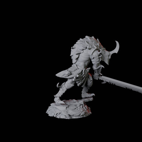 Powerful Nosferatu Overlord B Miniature for Dungeons and Dragons, Pathfinder or other TTRPGs