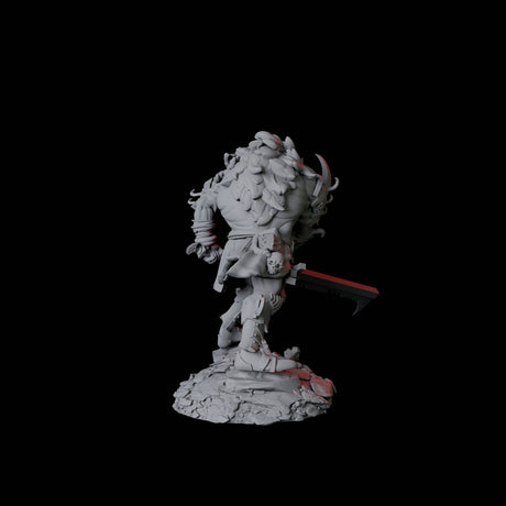 Powerful Nosferatu Overlord B Miniature for Dungeons and Dragons, Pathfinder or other TTRPGs