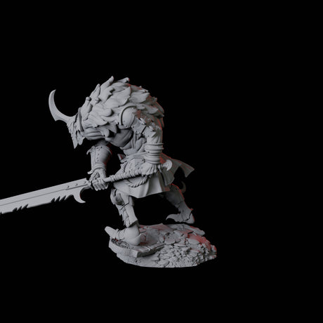 Powerful Nosferatu Overlord B Miniature for Dungeons and Dragons, Pathfinder or other TTRPGs