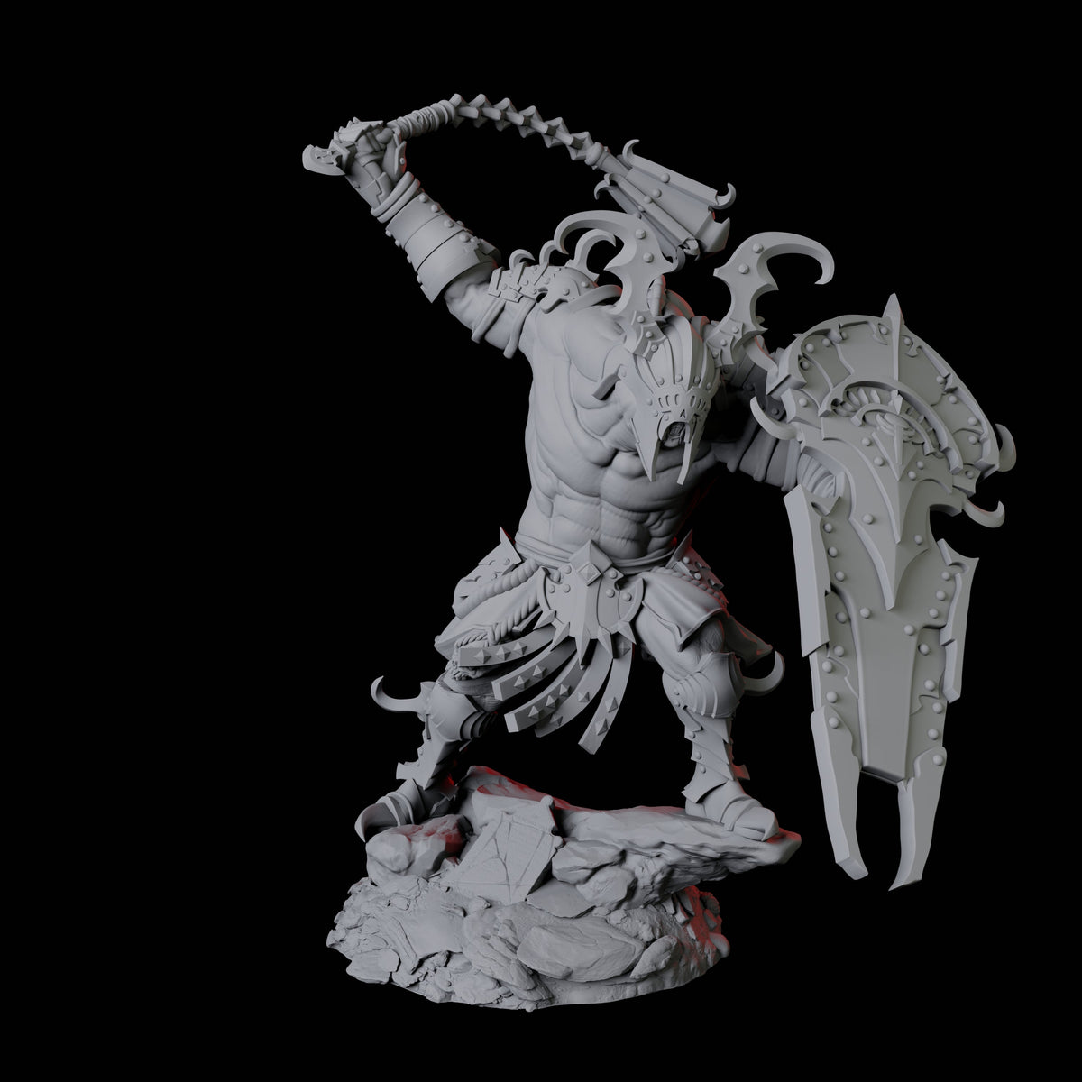 Powerful Nosferatu Overlord Miniature D for Dungeons and Dragons ...