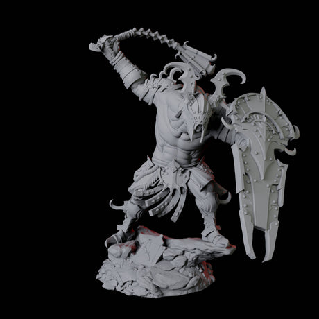 Powerful Nosferatu Overlord D Miniature for Dungeons and Dragons, Pathfinder or other TTRPGs