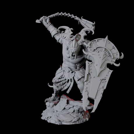 Powerful Nosferatu Overlord D Miniature for Dungeons and Dragons, Pathfinder or other TTRPGs