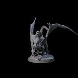 Prancing Golden Dragon Miniature for Dungeons and Dragons, Pathfinder or other TTRPGs