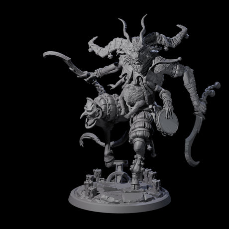 Prancing Jester Goristro Brute A Miniature for Dungeons and Dragons, Pathfinder or other TTRPGs