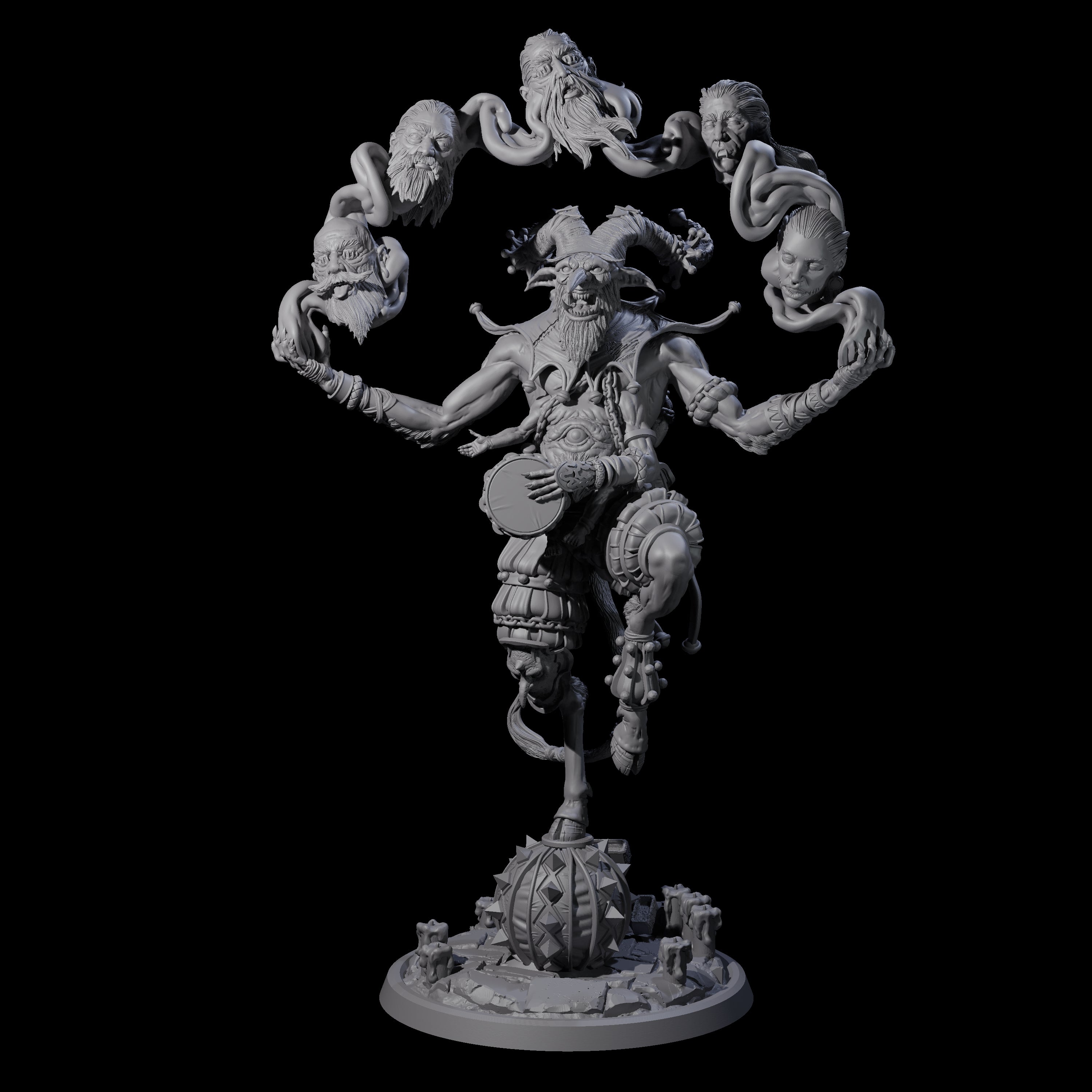 Prancing Jester Goristro Brute B Miniature for Dungeons and Dragons, Pathfinder or other TTRPGs