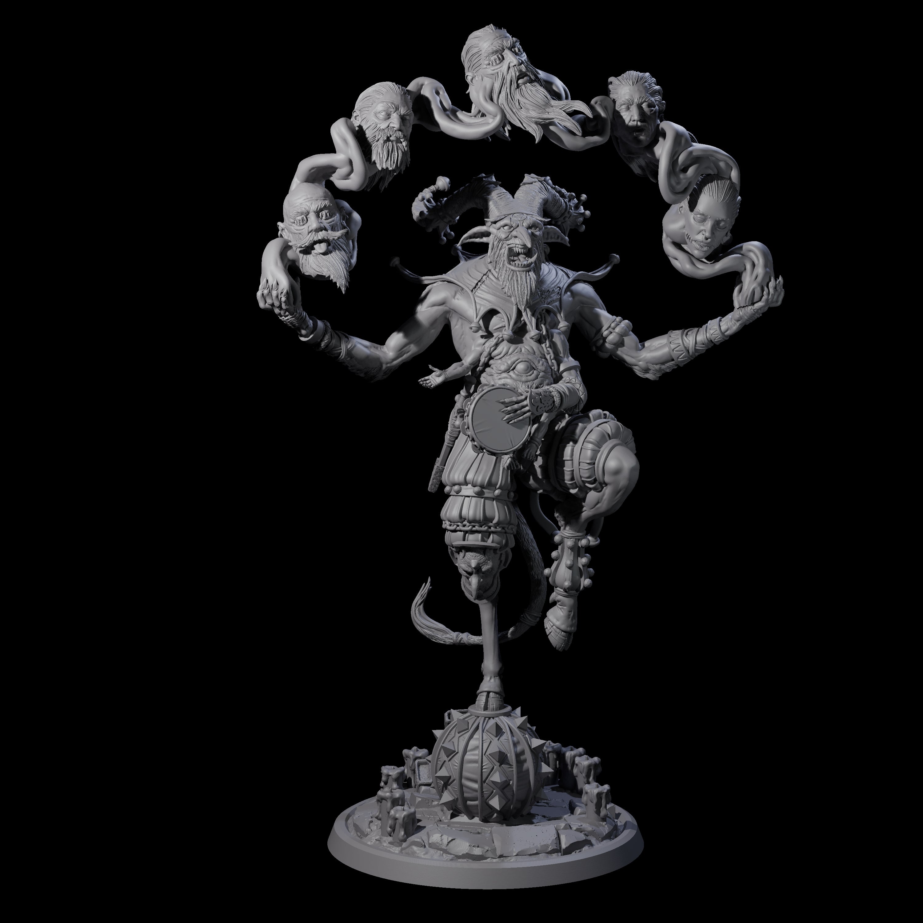 Prancing Jester Goristro Brute B Miniature for Dungeons and Dragons, Pathfinder or other TTRPGs