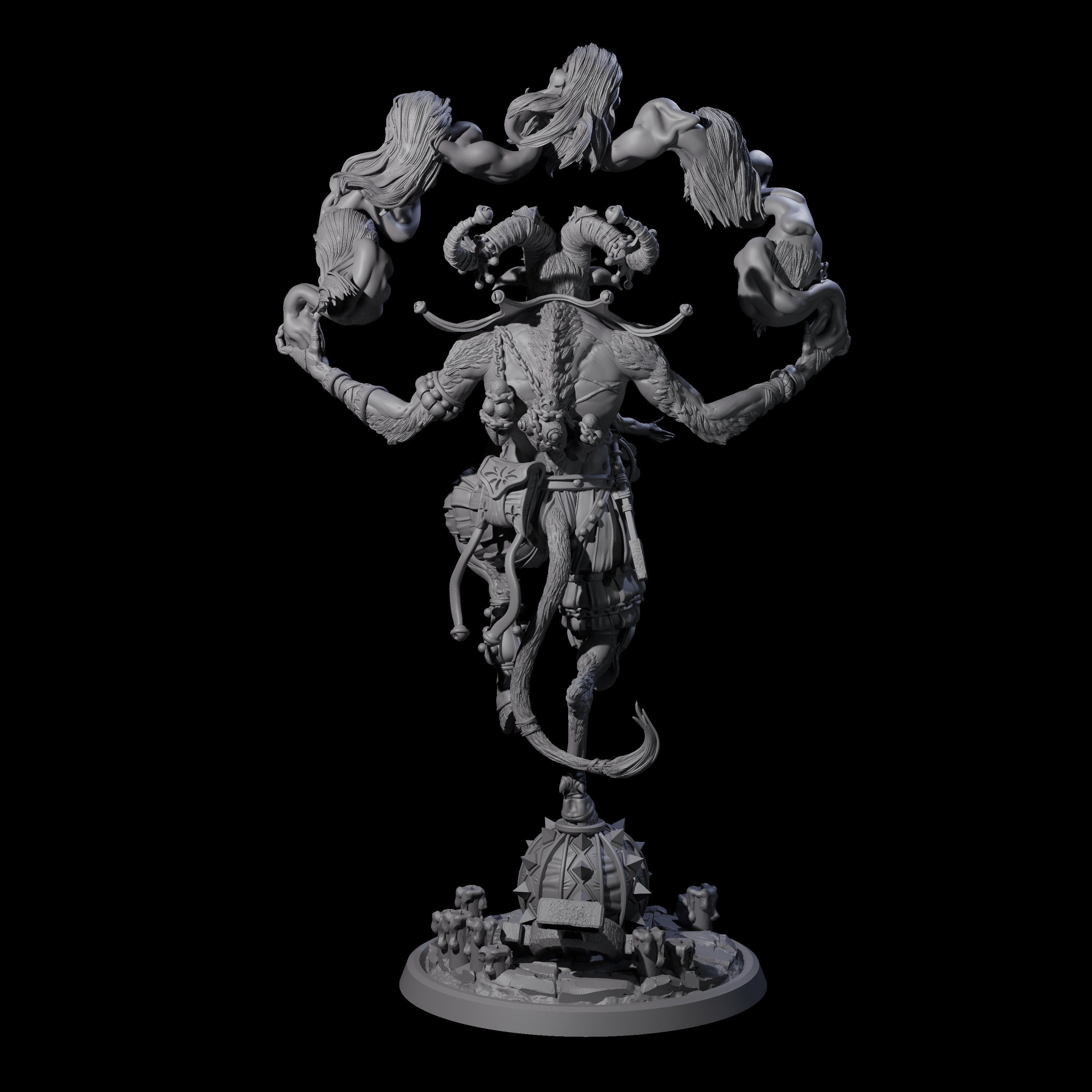 Prancing Jester Goristro Brute B Miniature for Dungeons and Dragons, Pathfinder or other TTRPGs