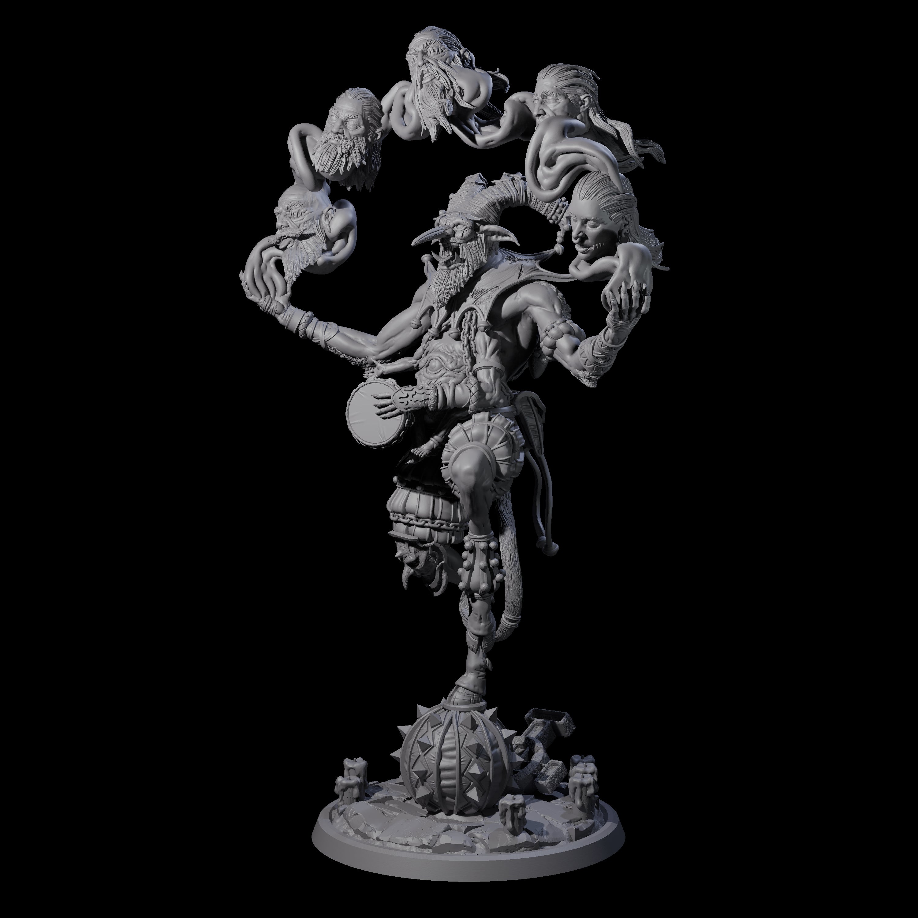 Prancing Jester Goristro Brute B Miniature for Dungeons and Dragons, Pathfinder or other TTRPGs