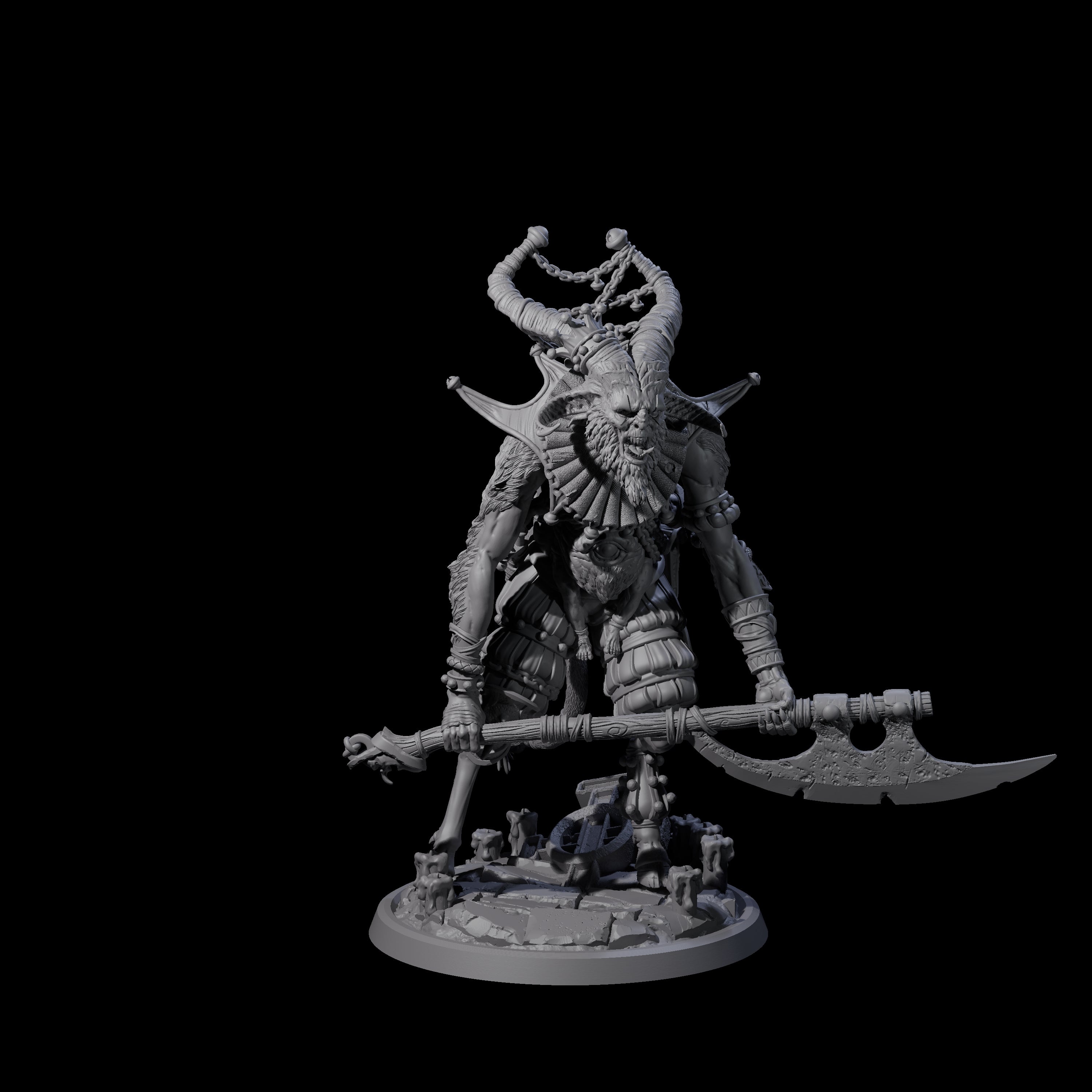 Prancing Jester Goristro Brute C Miniature for Dungeons and Dragons, Pathfinder or other TTRPGs