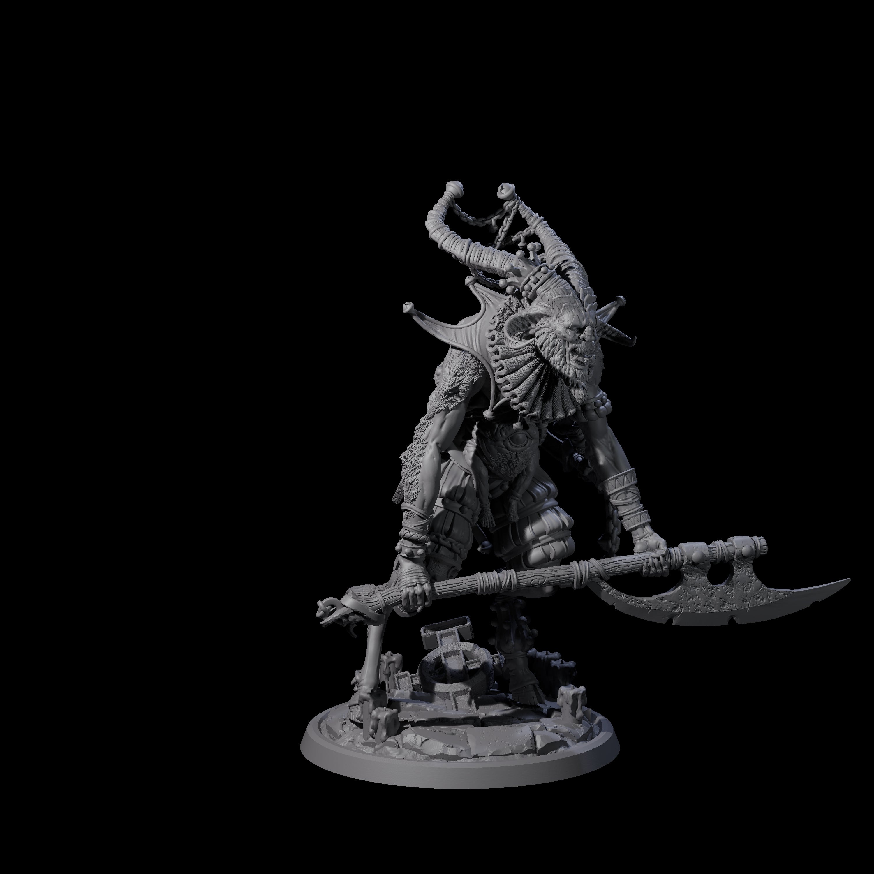 Prancing Jester Goristro Brute C Miniature for Dungeons and Dragons, Pathfinder or other TTRPGs