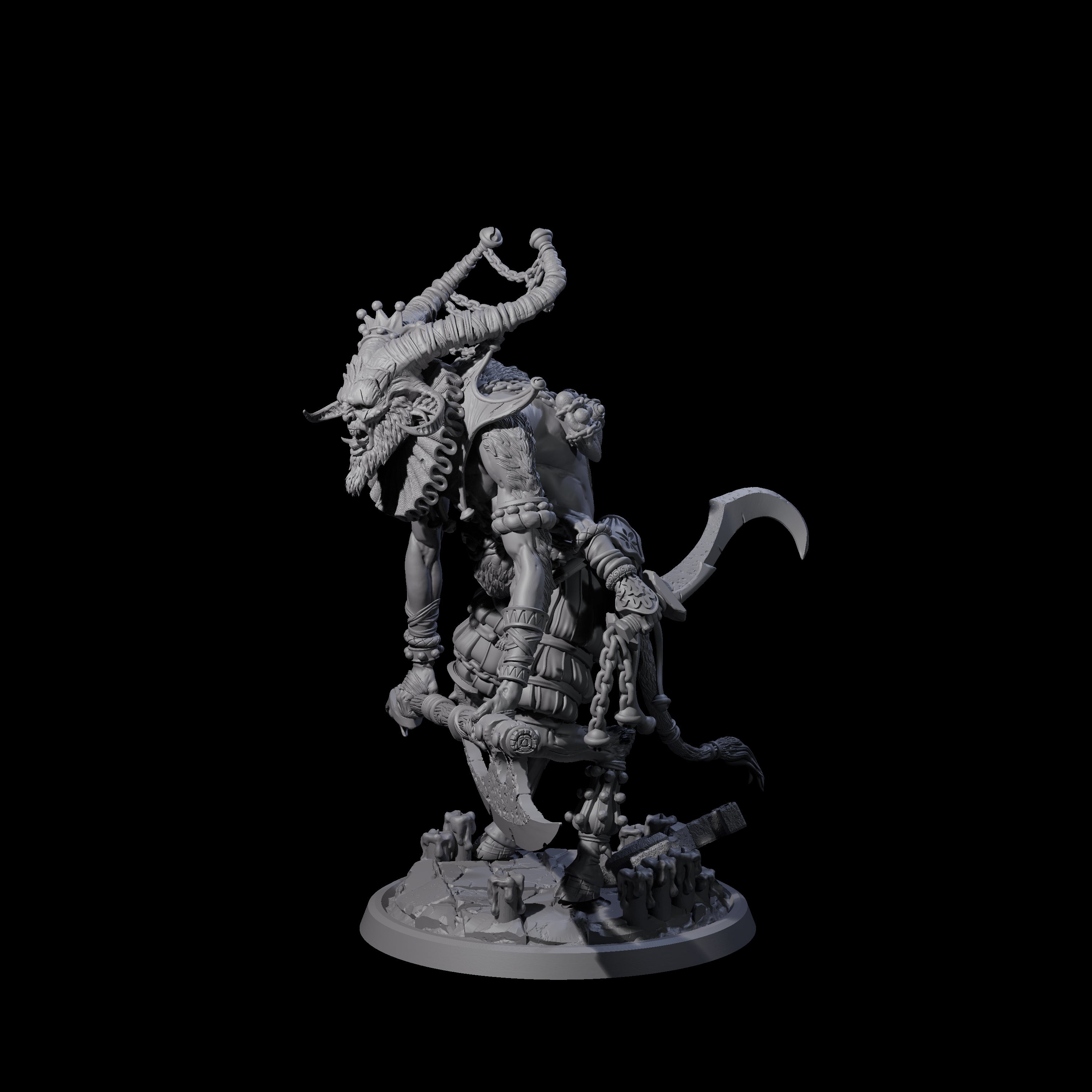Prancing Jester Goristro Brute C Miniature for Dungeons and Dragons, Pathfinder or other TTRPGs