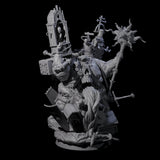 Preaching Corpse Collector Bishop Miniature for Dungeons and Dragons, Pathfinder or other TTRPGs