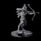 Precise Satyr Marksman A Miniature for Dungeons and Dragons, Pathfinder or other TTRPGs