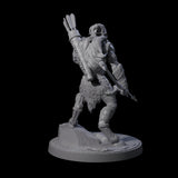 Precise Satyr Marksman B Miniature for Dungeons and Dragons, Pathfinder or other TTRPGs