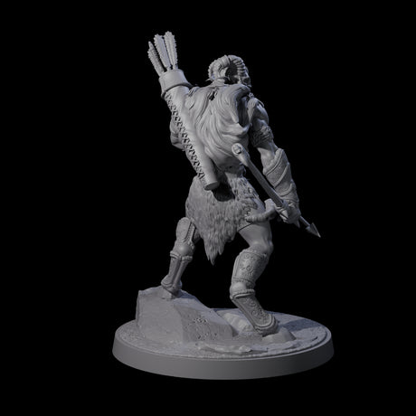 Precise Satyr Marksman B Miniature for Dungeons and Dragons, Pathfinder or other TTRPGs