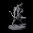 Precise Satyr Marksman B Miniature for Dungeons and Dragons, Pathfinder or other TTRPGs