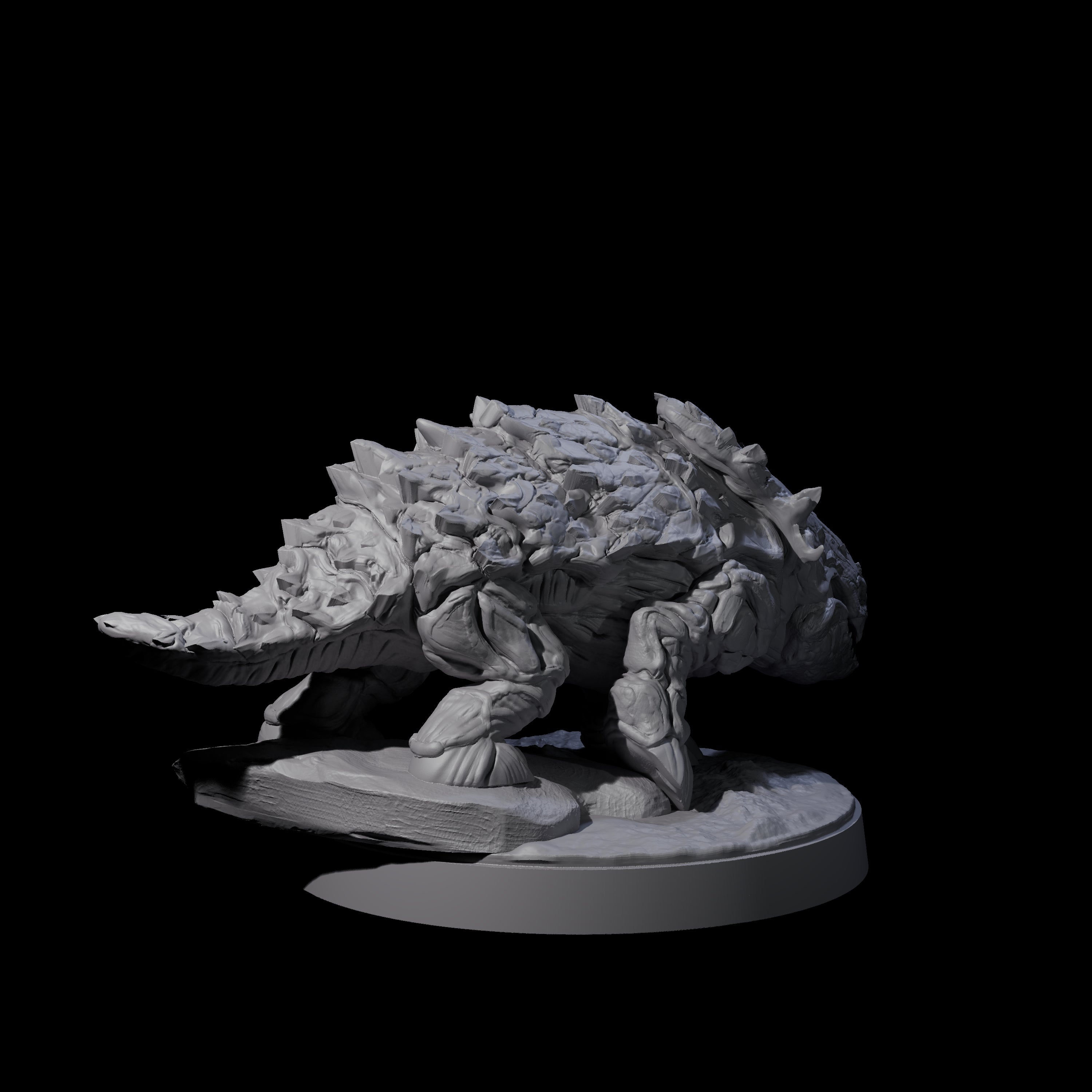 Predatory Bulette Hunter A Miniature for Dungeons and Dragons, Pathfinder or other TTRPGs