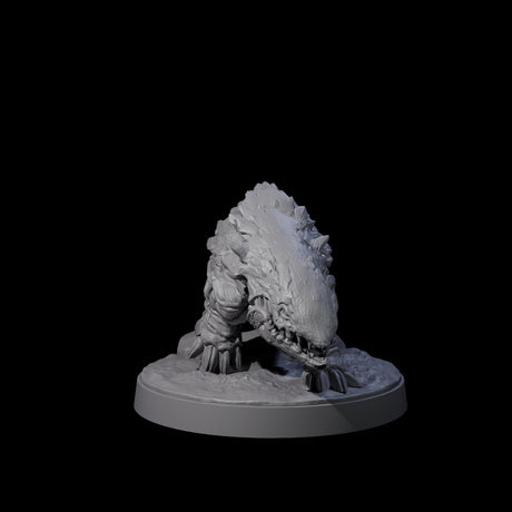 Predatory Bulette Hunter A Miniature for Dungeons and Dragons, Pathfinder or other TTRPGs