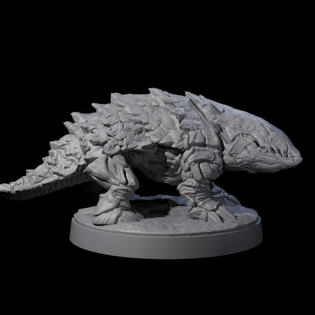 Predatory Bulette Hunter B Miniature for Dungeons and Dragons, Pathfinder or other TTRPGs