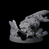 Predatory Bulette Hunters Miniature for Dungeons and Dragons, Pathfinder or other TTRPGs