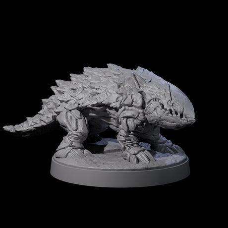 Predatory Bulette Hunters Miniature for Dungeons and Dragons, Pathfinder or other TTRPGs