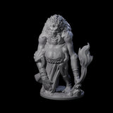 Predatory Spider Beastman Miniature for Dungeons and Dragons, Pathfinder or other TTRPGs