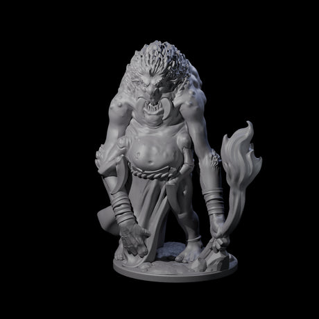 Predatory Spider Beastman Miniature for Dungeons and Dragons, Pathfinder or other TTRPGs