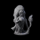 Predatory Spider Beastman Miniature for Dungeons and Dragons, Pathfinder or other TTRPGs