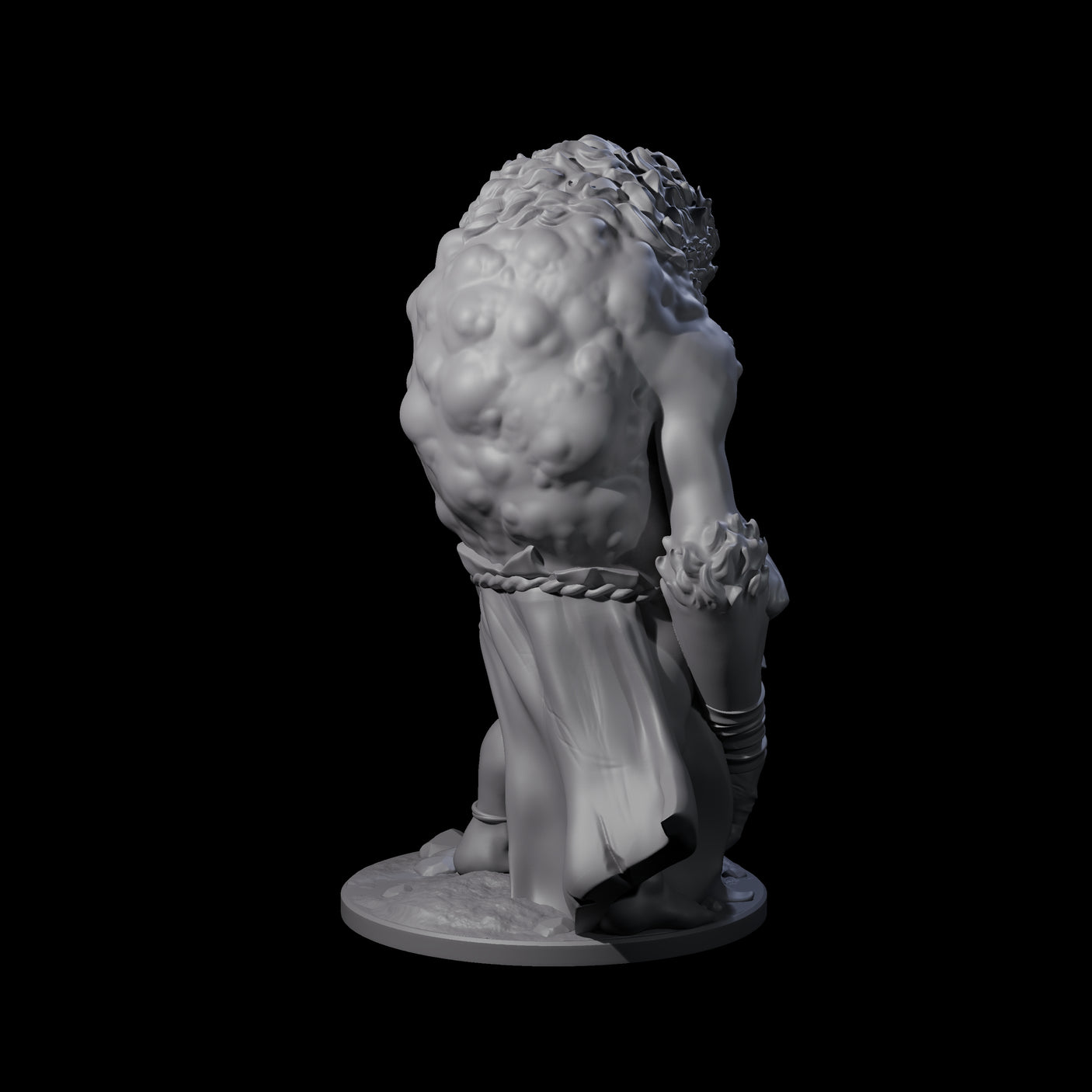 Predatory Spider Beastman Miniature for Dungeons and Dragons, Pathfinder or other TTRPGs