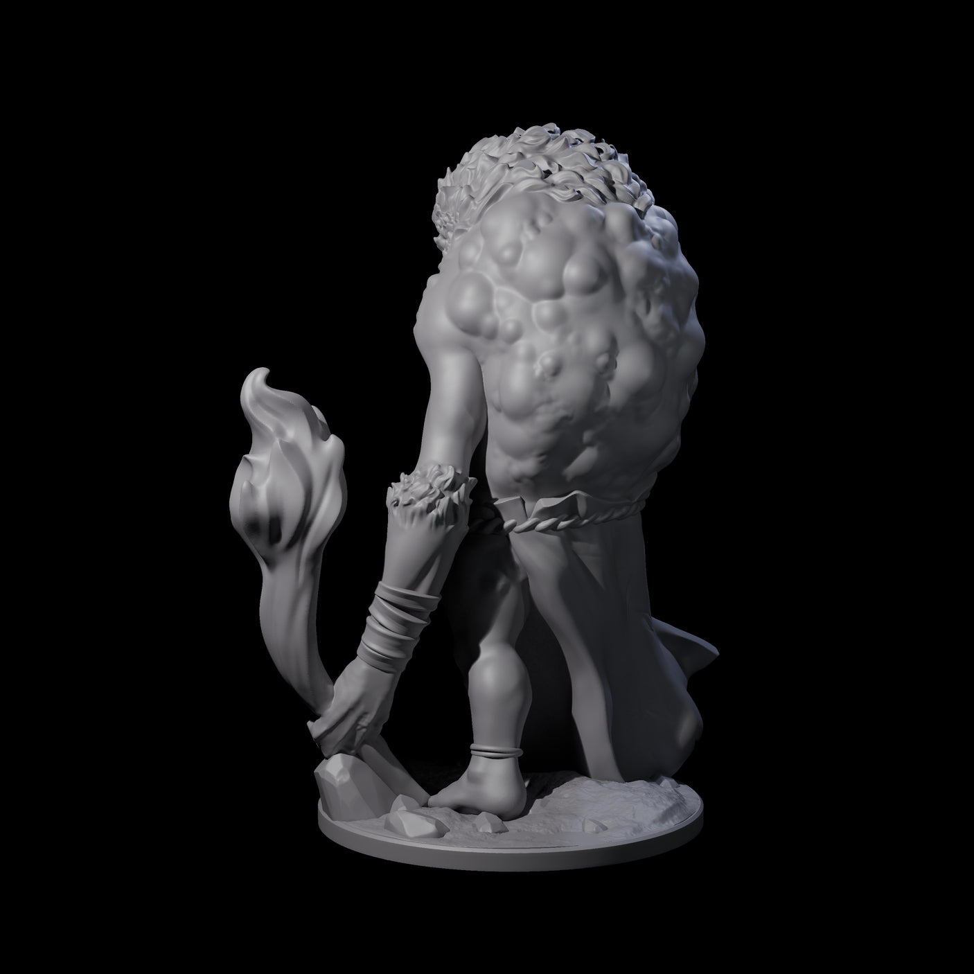 Predatory Spider Beastman Miniature for Dungeons and Dragons, Pathfinder or other TTRPGs