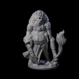 Predatory Spider Beastman Miniature for Dungeons and Dragons, Pathfinder or other TTRPGs