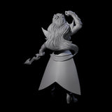 Prepared Dragon Guard Dueler Miniature for Dungeons and Dragons, Pathfinder or other TTRPGs