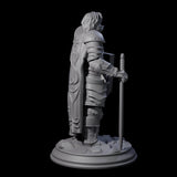 Prepared Young Knight Miniature for Dungeons and Dragons, Pathfinder or other TTRPGs
