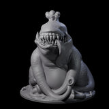 Pretty Dumb Froghemoth Behemoth Miniature for Dungeons and Dragons, Pathfinder or other TTRPGs