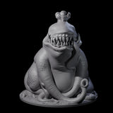 Pretty Dumb Froghemoth Behemoth Miniature for Dungeons and Dragons, Pathfinder or other TTRPGs