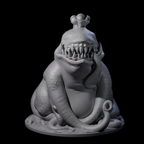 Pretty Dumb Froghemoth Behemoth Miniature for Dungeons and Dragons, Pathfinder or other TTRPGs