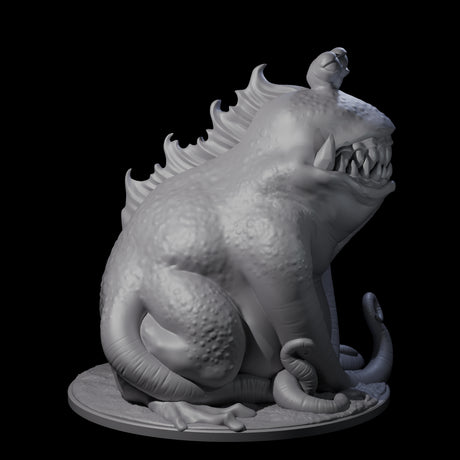 Pretty Dumb Froghemoth Behemoth Miniature for Dungeons and Dragons, Pathfinder or other TTRPGs