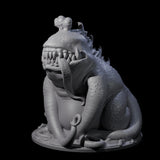 Pretty Dumb Froghemoth Behemoth Miniature for Dungeons and Dragons, Pathfinder or other TTRPGs