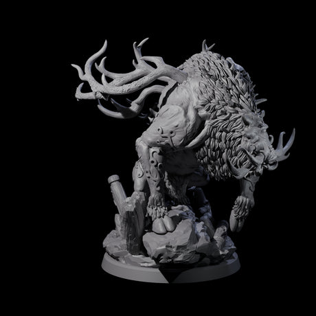 Primal Forest Beast of the Green Wastes A Miniature for Dungeons and Dragons, Pathfinder or other TTRPGs