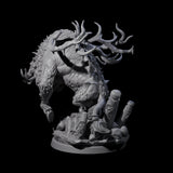 Primal Forest Beast of the Green Wastes A Miniature for Dungeons and Dragons, Pathfinder or other TTRPGs