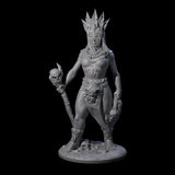 Primal Human Ritualist Miniature for Dungeons and Dragons, Pathfinder or other TTRPGs