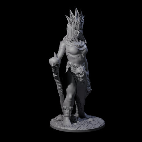 Primal Human Ritualist Miniature for Dungeons and Dragons, Pathfinder or other TTRPGs